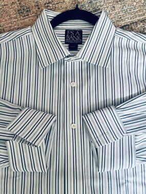 Jos. A. Bank Men's Signature Collection Wrinkle Free Tailored Fit 17-33 NWOT